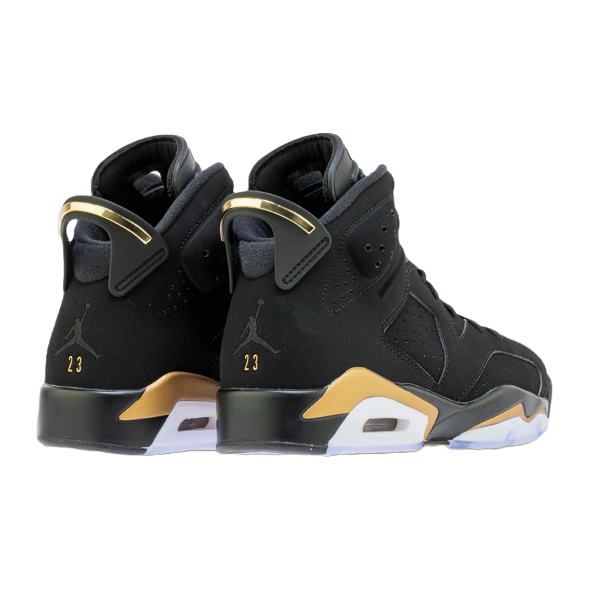 Air jordan 6 hot sale black and gold