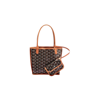 Goyard Anjou Mini Bag Black Tan ANJOUSMINCG03TY01P McKickz