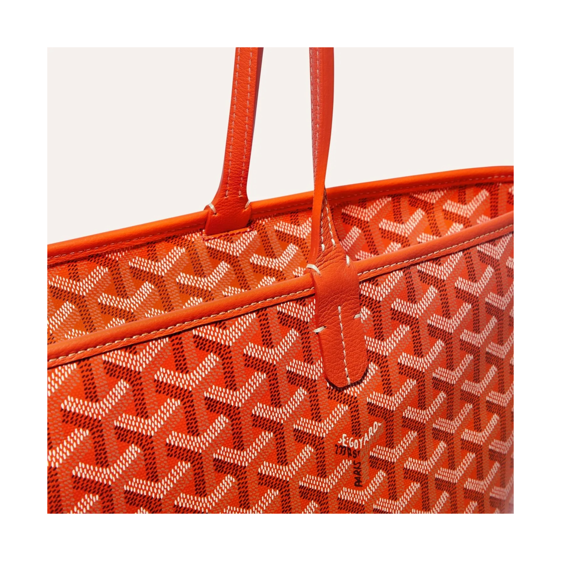 Goyard Artois MM Bag Orange ARTOISMMLTY07CL07P McKickz
