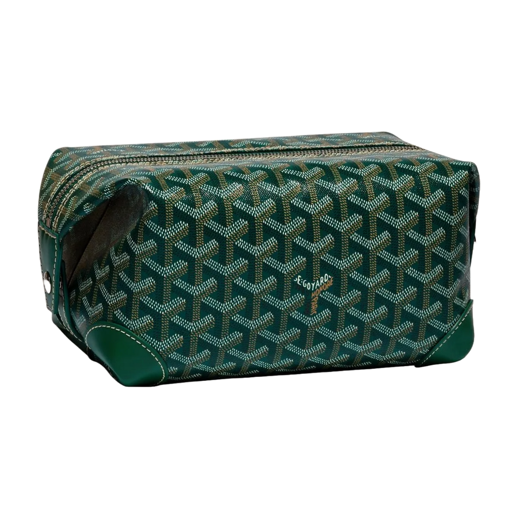 【限定】Goyard ボウリング25トイレタリーバッグ ダークグリーン 国内配送【GOYARD】ボウリング25トイレタリーバッグ 全11色 GOYARD