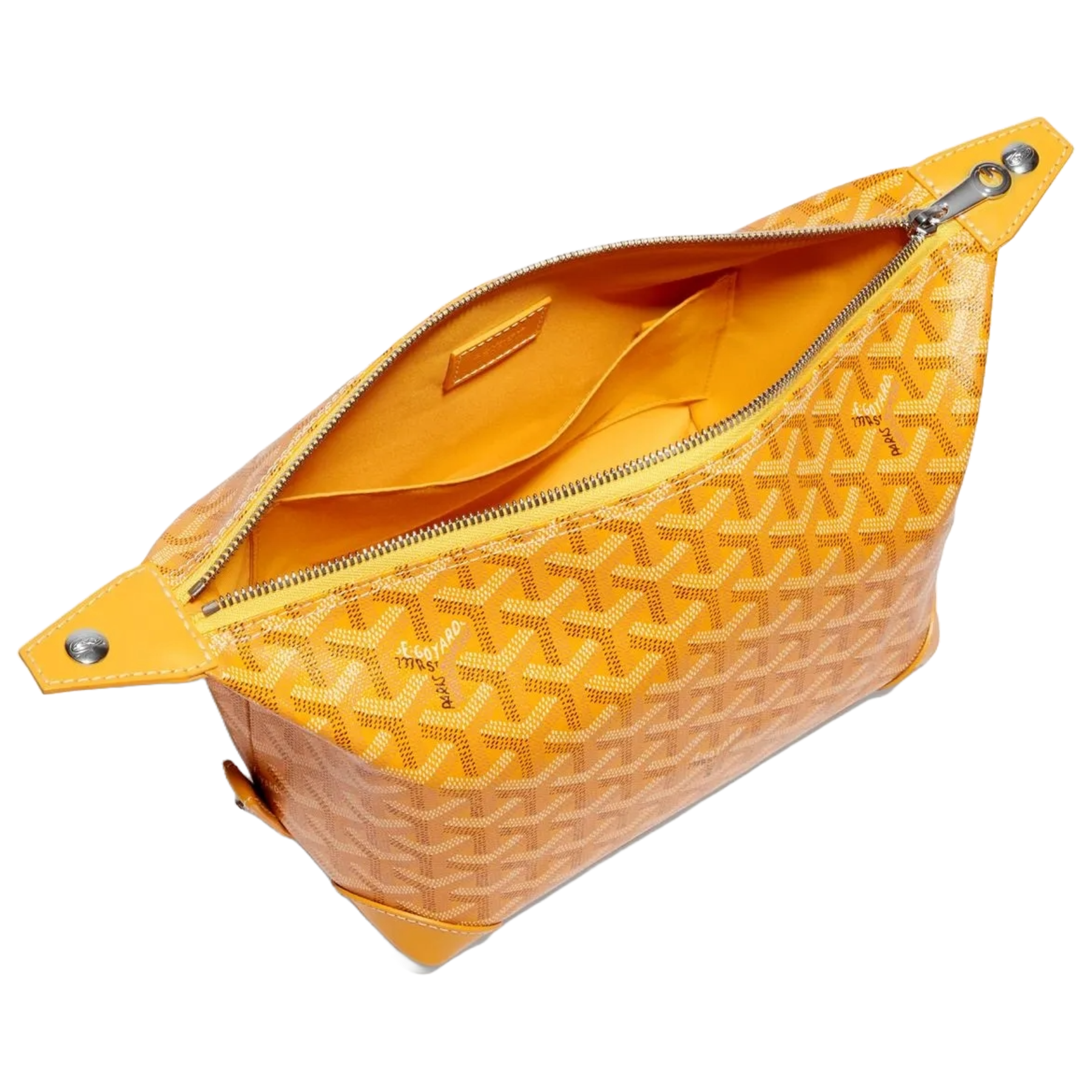 Goyard Bowling 25 Toiletry Bag Yellow BOWLIN025TY08CL08P McKickz