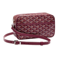 Goyard on sale burgundy tote