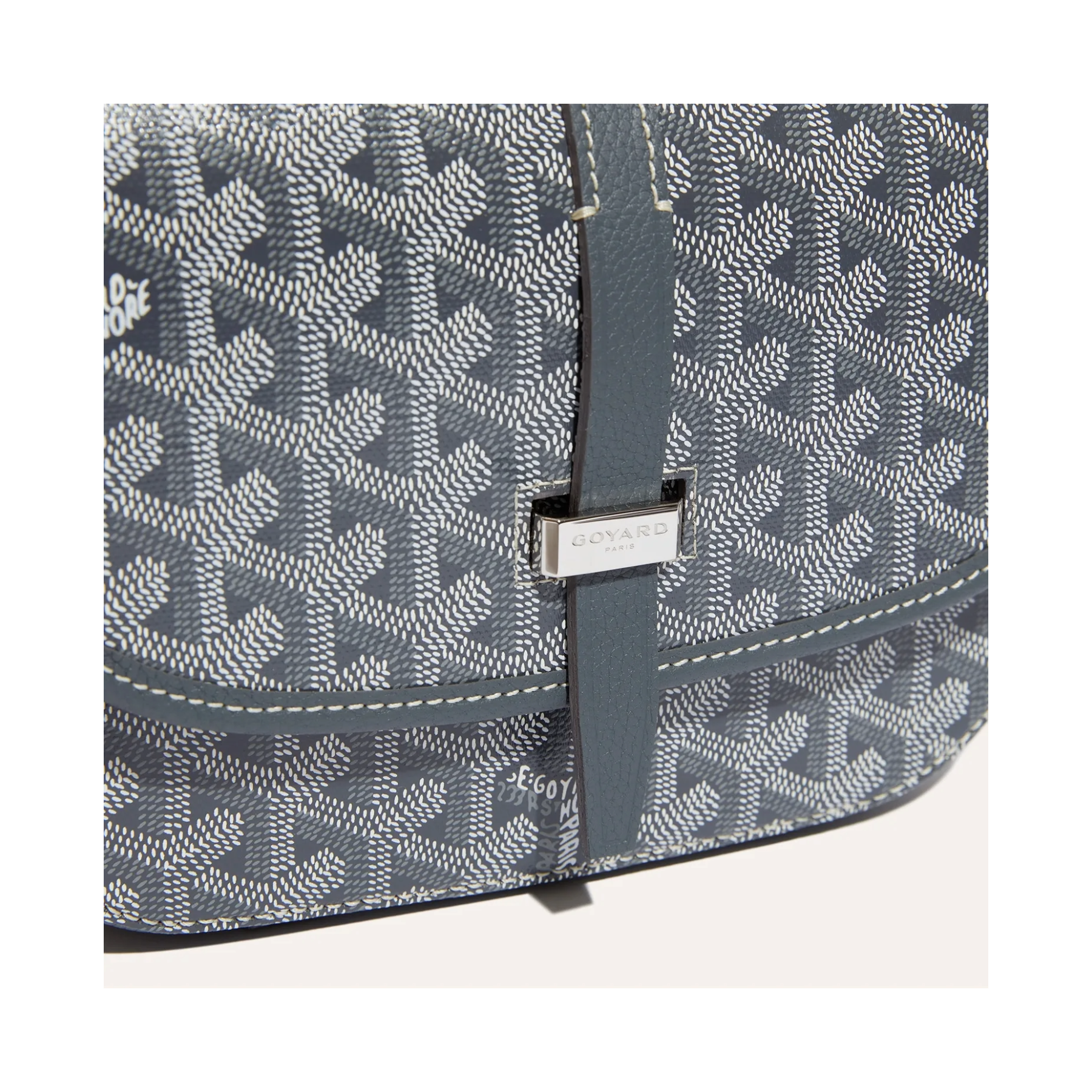 Goyard Goyardine Belvedere II Grey PM Messenger Bag, BELVE2PMLTY51CL51P