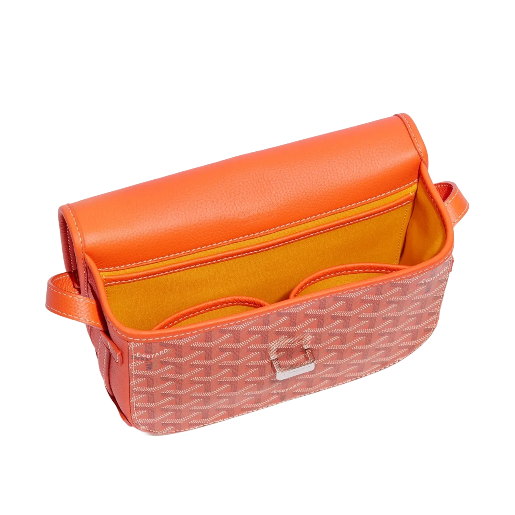 Goyard Goyardine Belvedere II Orange PM Messenger Bag – Crepslocker