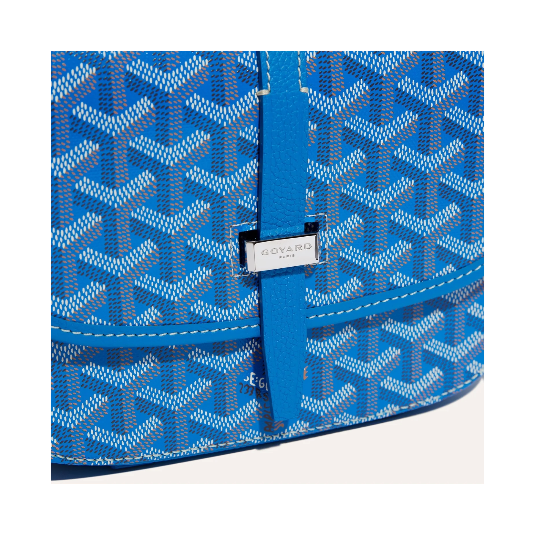 Goyard Goyardine Belvedere II Sky Blue PM Messenger Bag