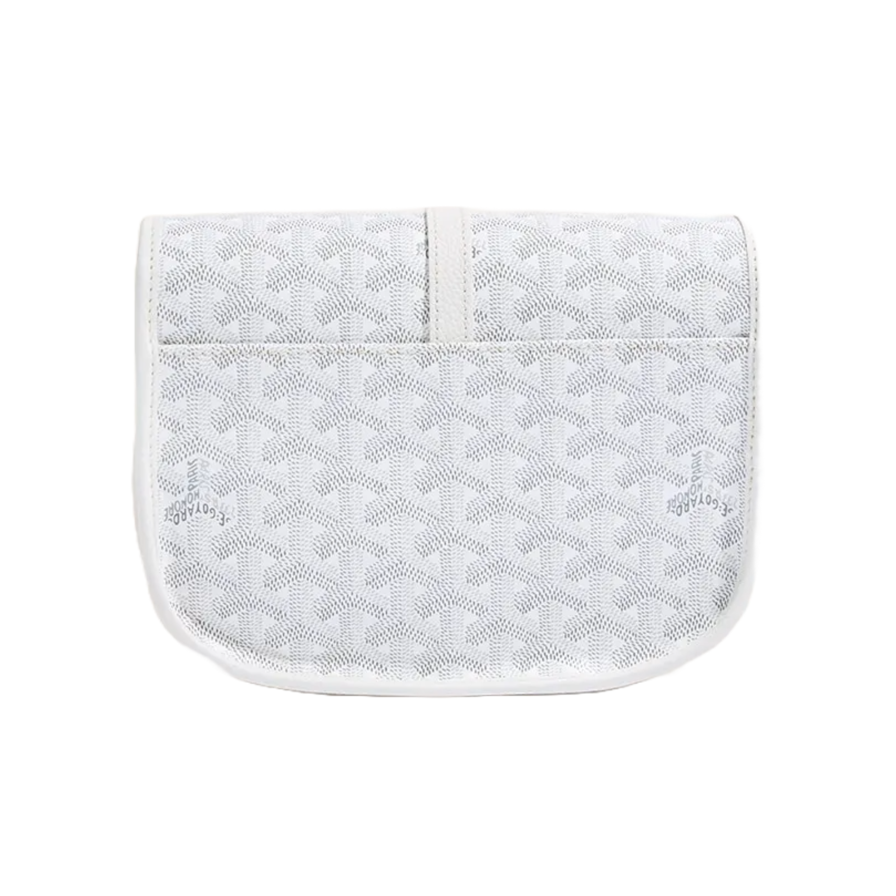 Goyard Goyardine Belvedere II White PM Messenger Bag – Crepslocker