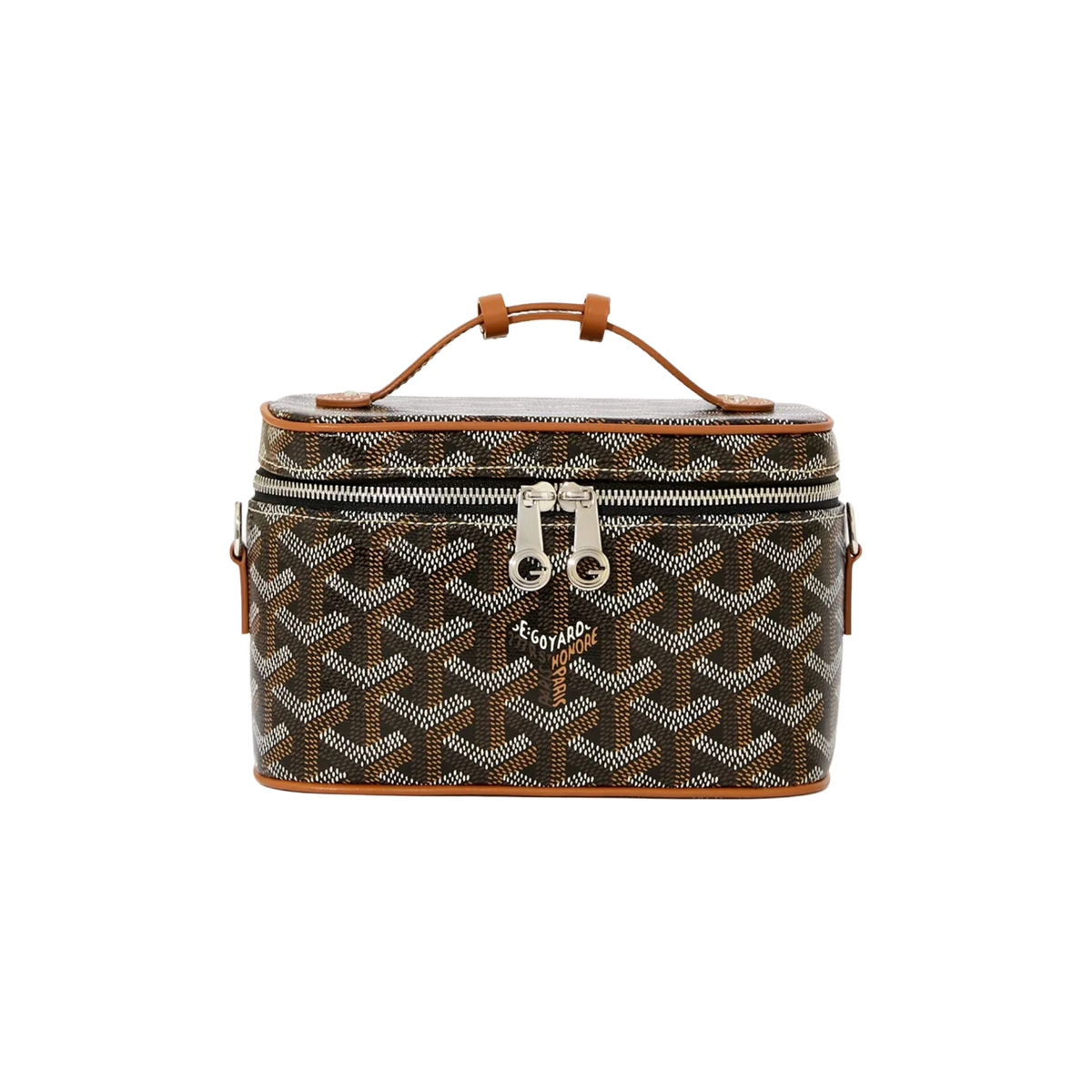 Goyard Muse Mini Vanity Black &amp; Tan
