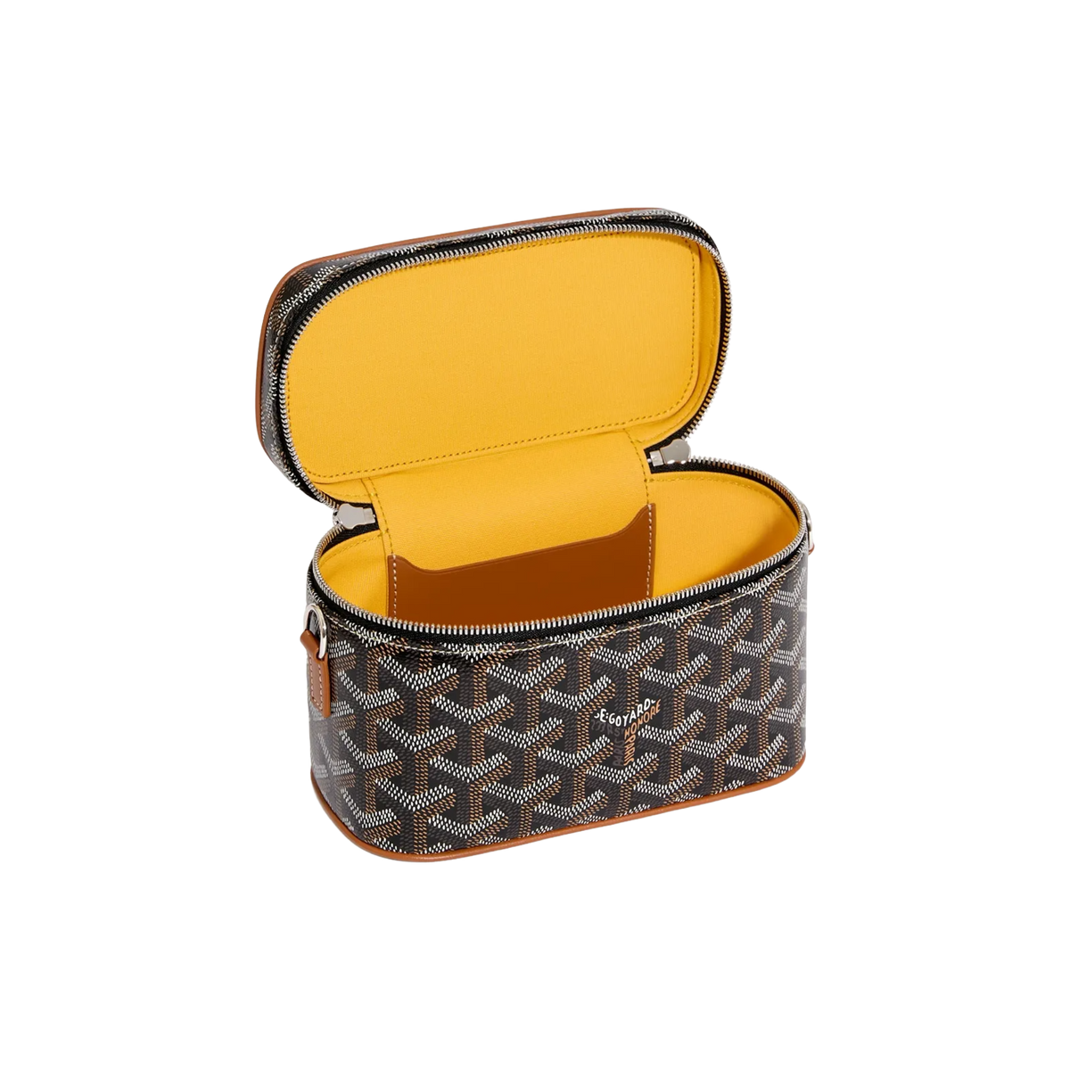 Goyard Muse Mini Vanity Black &amp; Tan