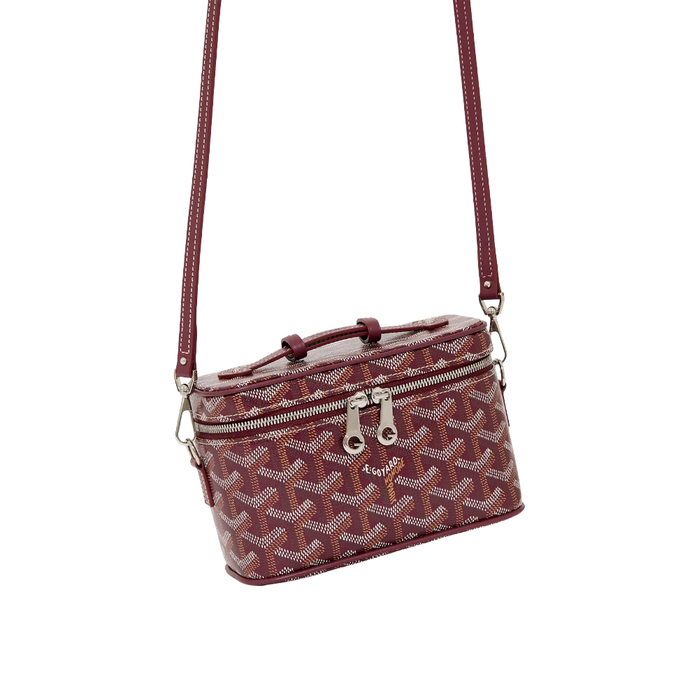 Goyard Muse Mini Vanity Burgundy