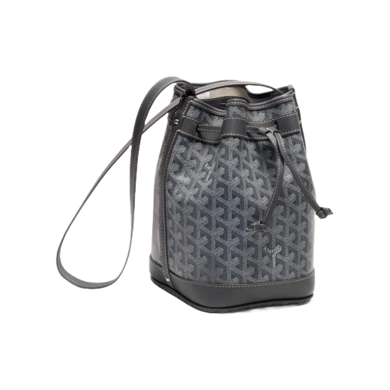 Goyard Petit Flot Bucket Bag 'Grey' | PEFLOTPMLTY51CL51P