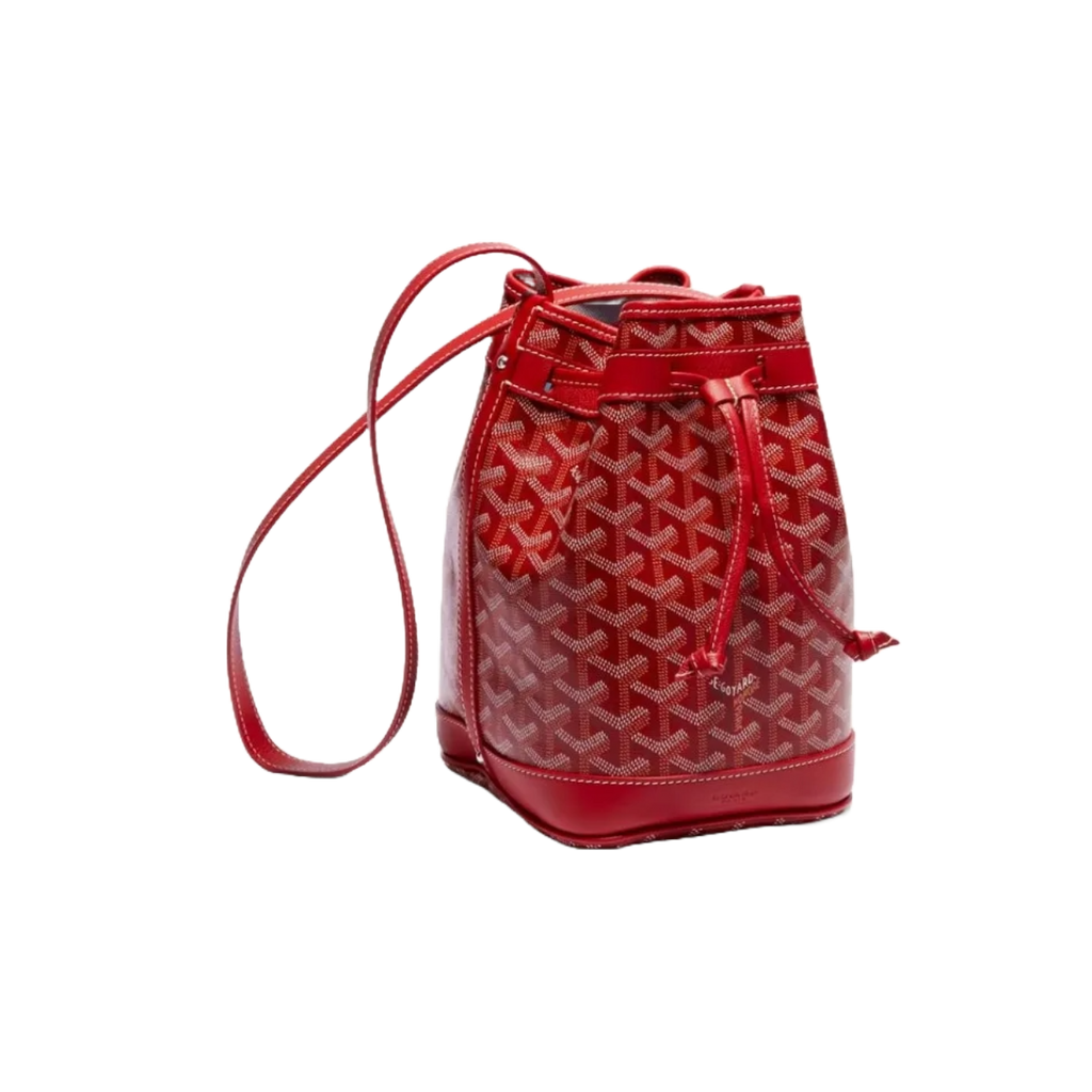 Goyard Petit Flot Bucket Bag Red PEFLOTPMLTY02CL02P McKickz