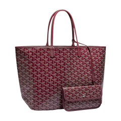 Burgundy goyard st louis hotsell