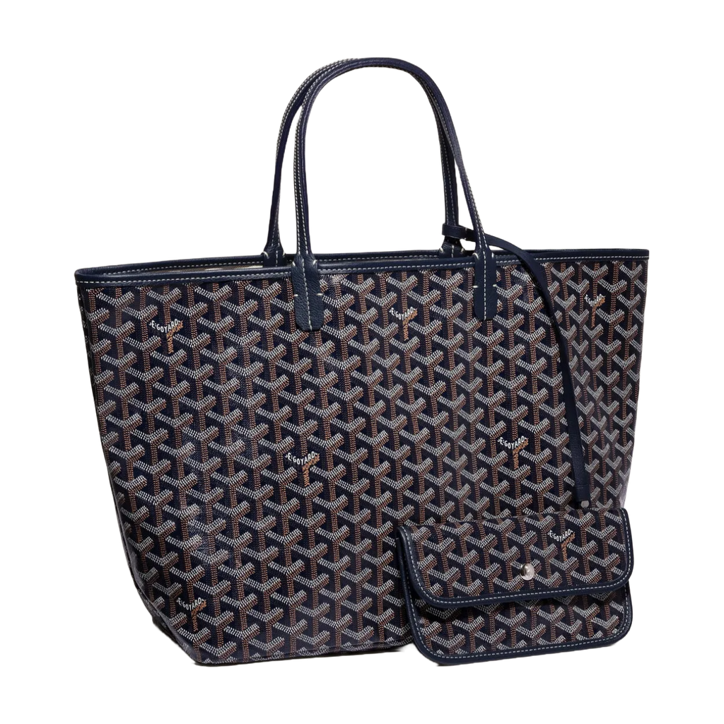 Goyard Saint Louis PM Bag Navy Blue STLOUIPMLTY12CL12P McKickz