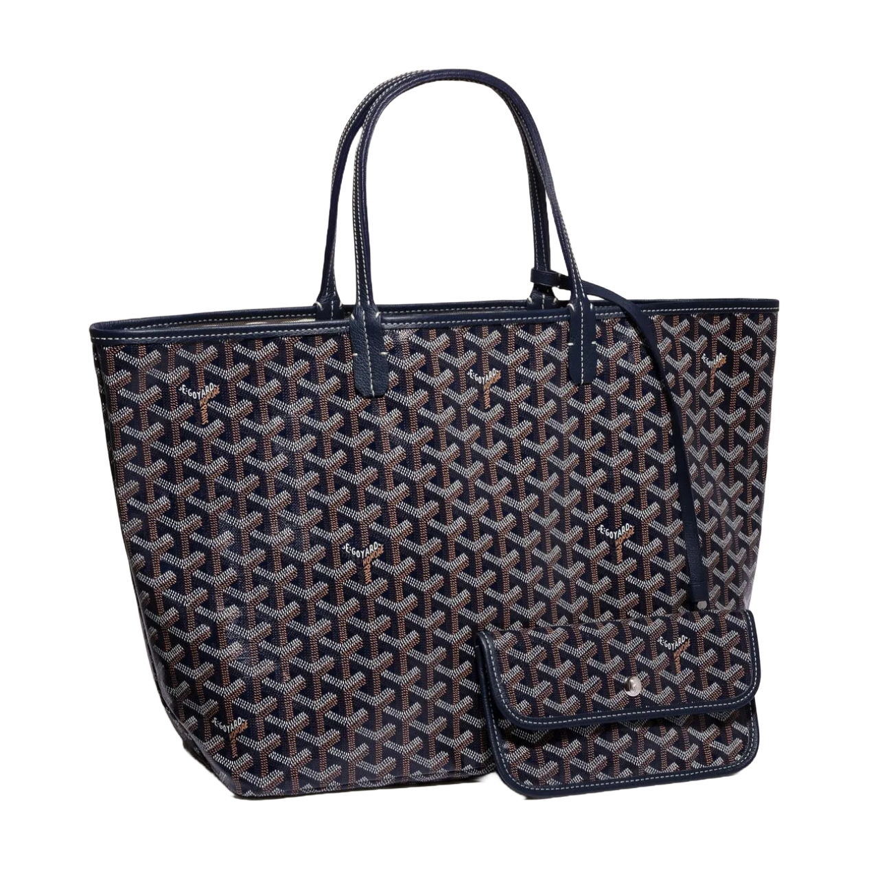 Goyard Saint Louis PM Bag Navy Blue STLOUIPMLTY12CL12P McKickz