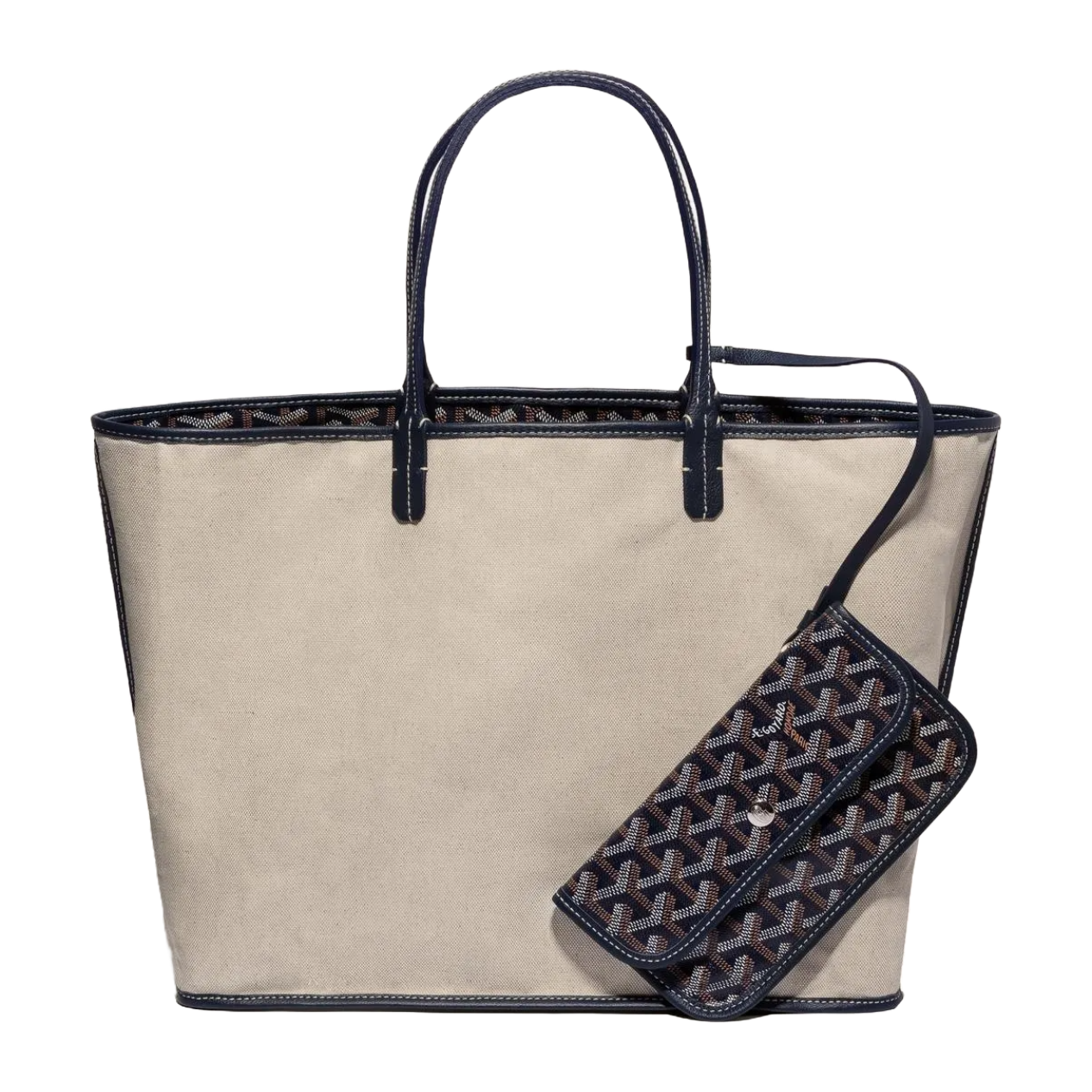 Goyard navy tote sale