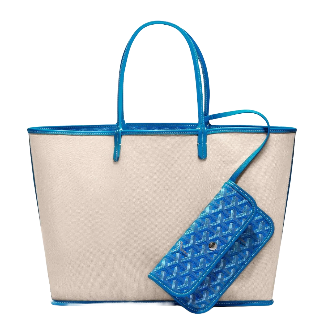 Goyard blue tote hotsell