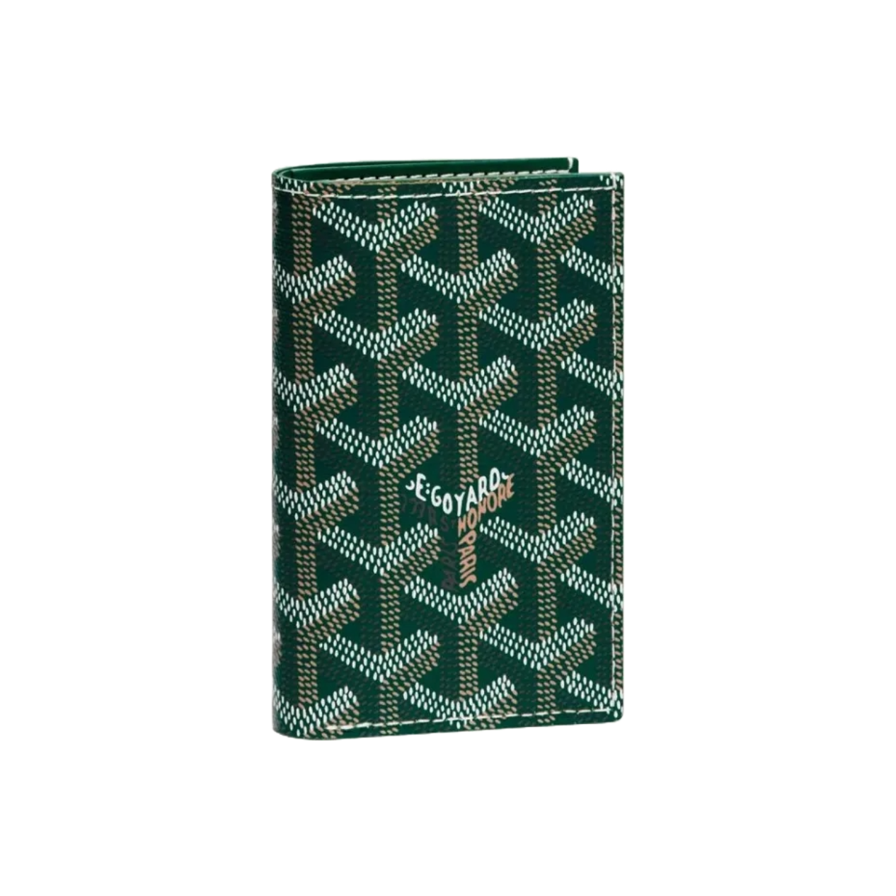 Goyard card holder green outlet