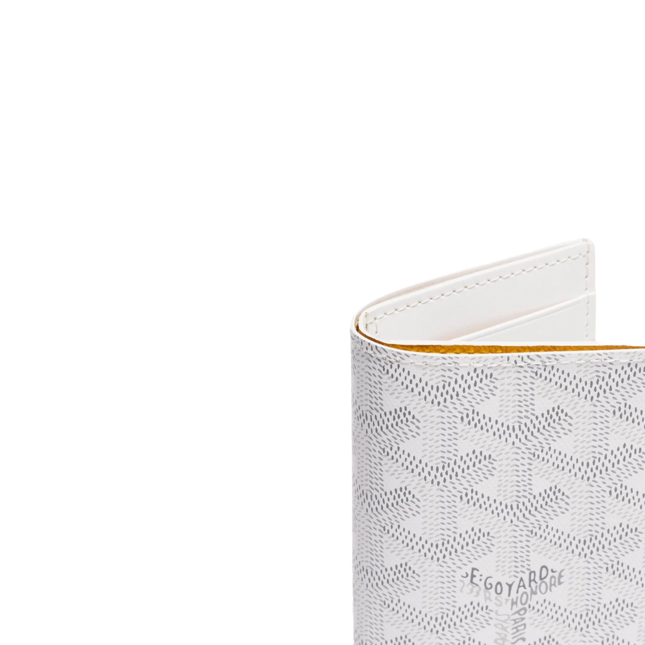 White goyard wallet hotsell