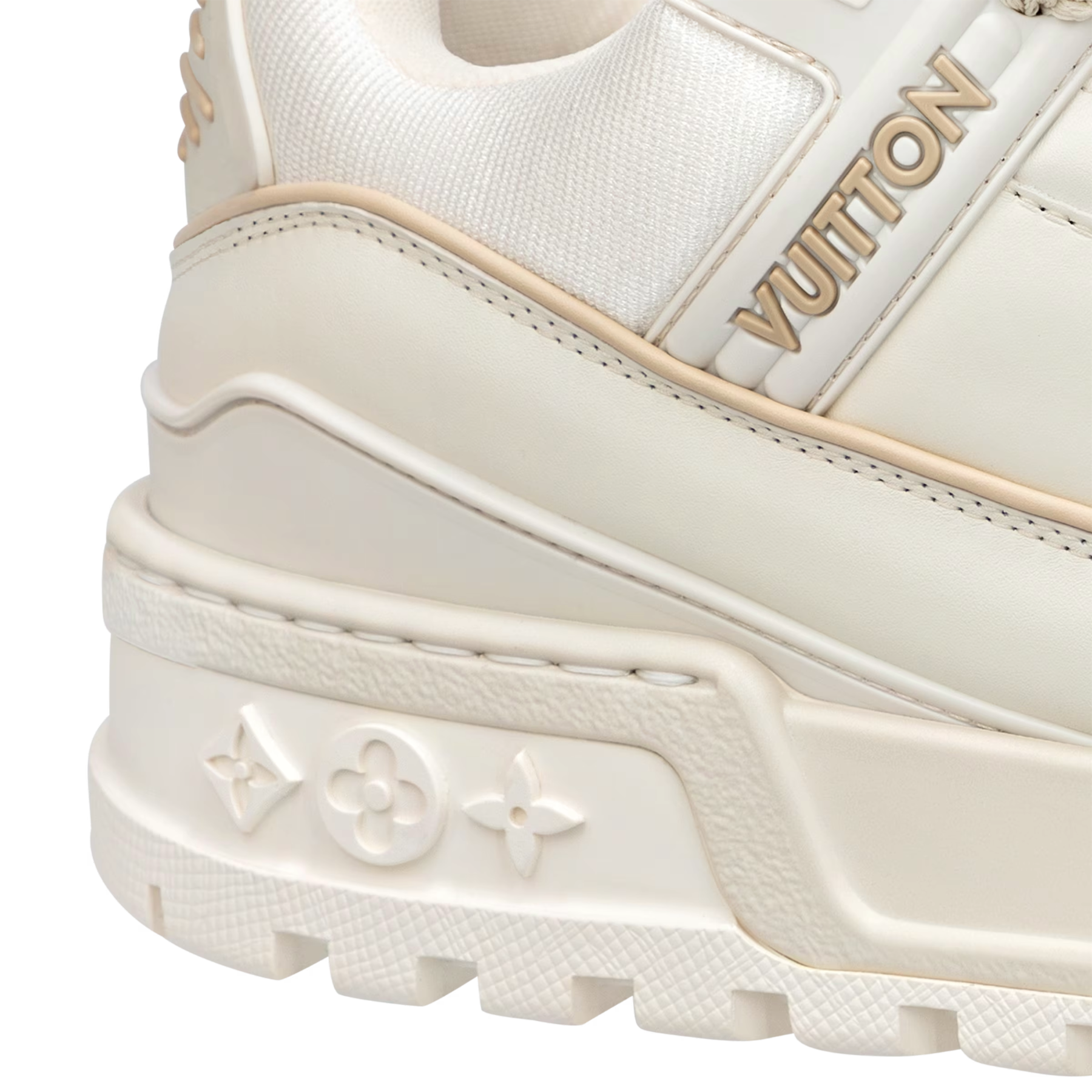Louis Vuitton - Authenticated Run Away Trainer - Leather White For Woman, Very Good condition