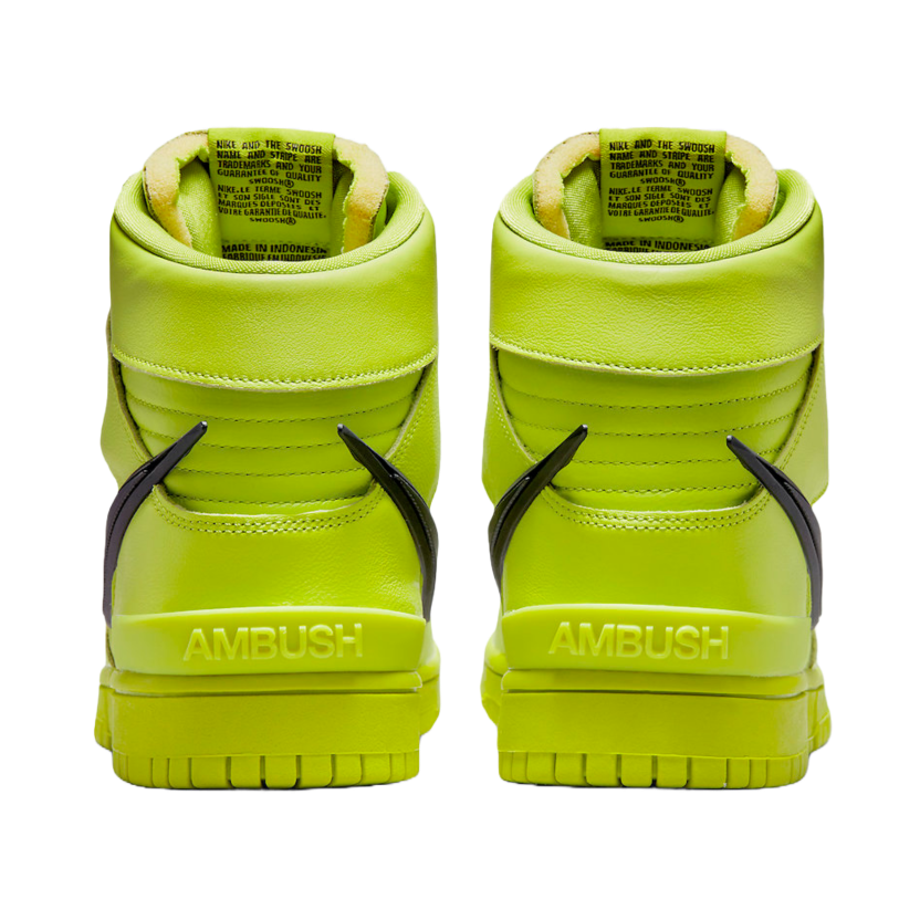 idee Betrokken Ijveraar Nike Dunk High x Ambush 'Flash Lime' - McKickz