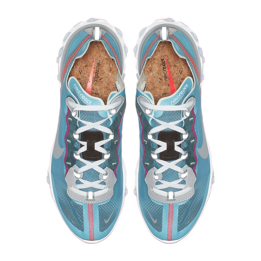 Nike react sales blue tint
