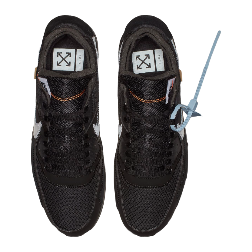 Nike 90 sale off white black