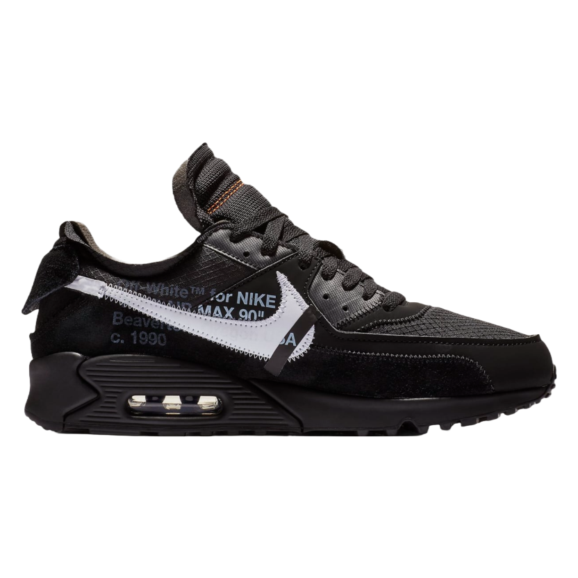 Air max 90 top black off white