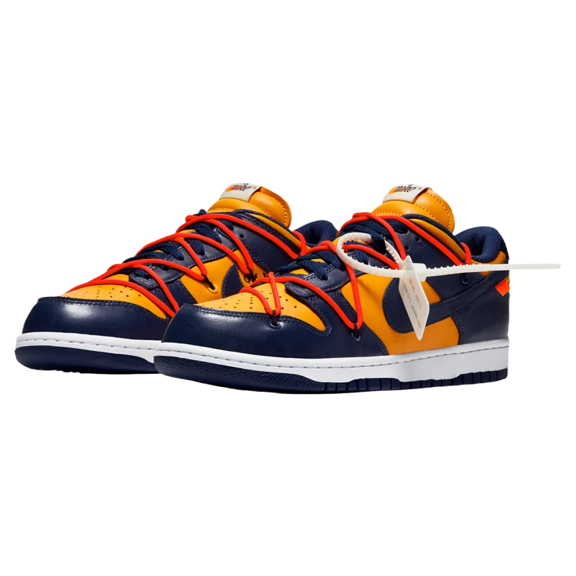 Off-white x 'dunk clearance low university gold