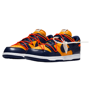 Off White x Dunk Low University Gold Midnight Navy CT0856 700