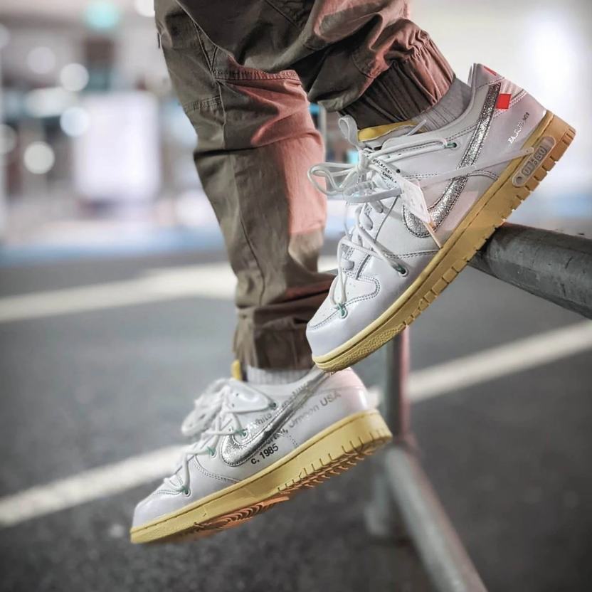 OFF-WHITE × NIKE DUNK LOW 1 OF 50 Lot 1