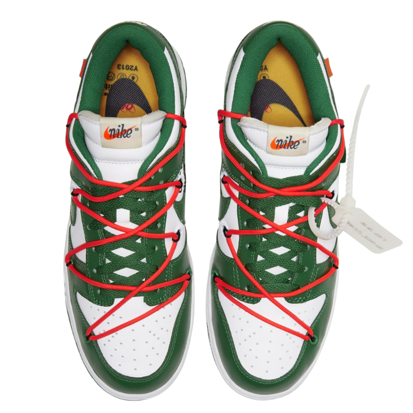 Off white shoes green online