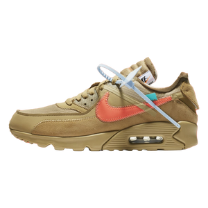 Off white air max 2025 90 desert ore blue laces