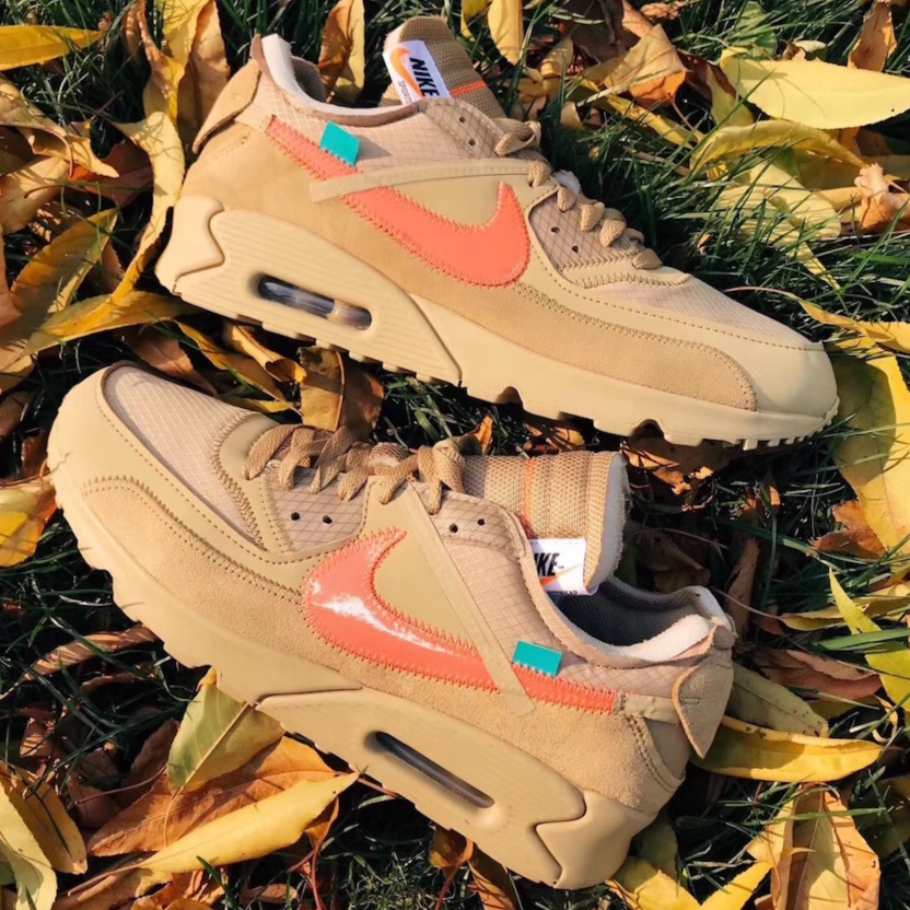 Off White x Air Max 90 Desert Ore AA7293 200 McKickz