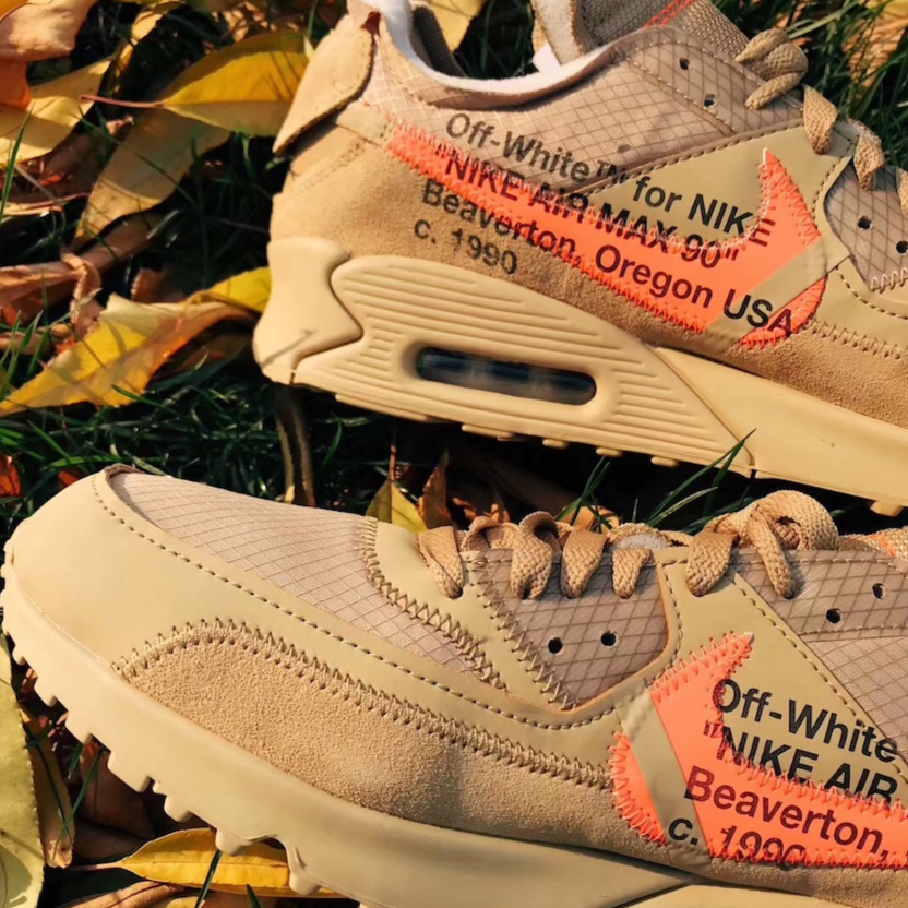 Off White x Air Max 90 Desert Ore AA7293 200 McKickz