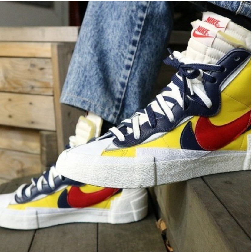 Sacai x Blazer Mid Varsity Navy BV0072 700 McKickz