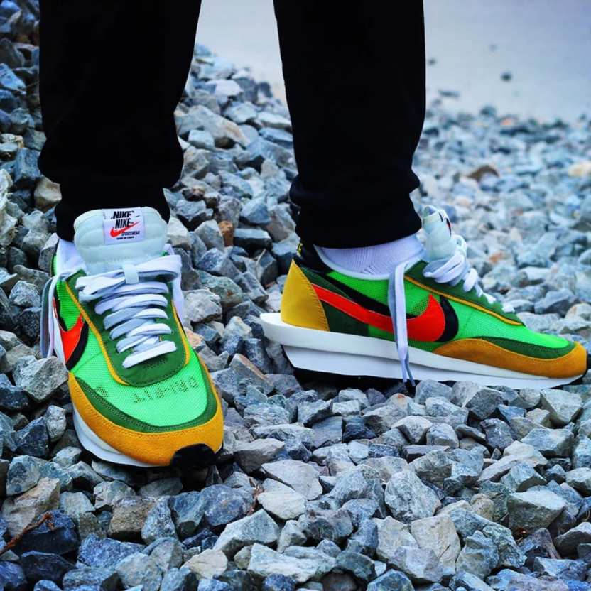 Nike sacai store ld waffle green
