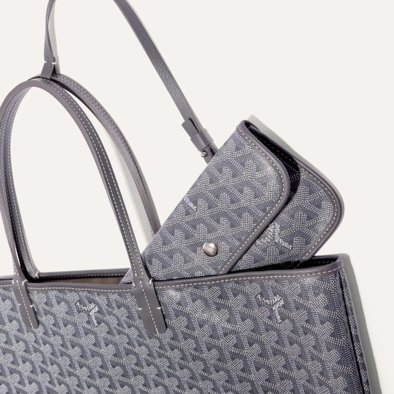 Goyard Saint Louis PM Bag Grey STLOUIPMLTY51CL51P McKickz
