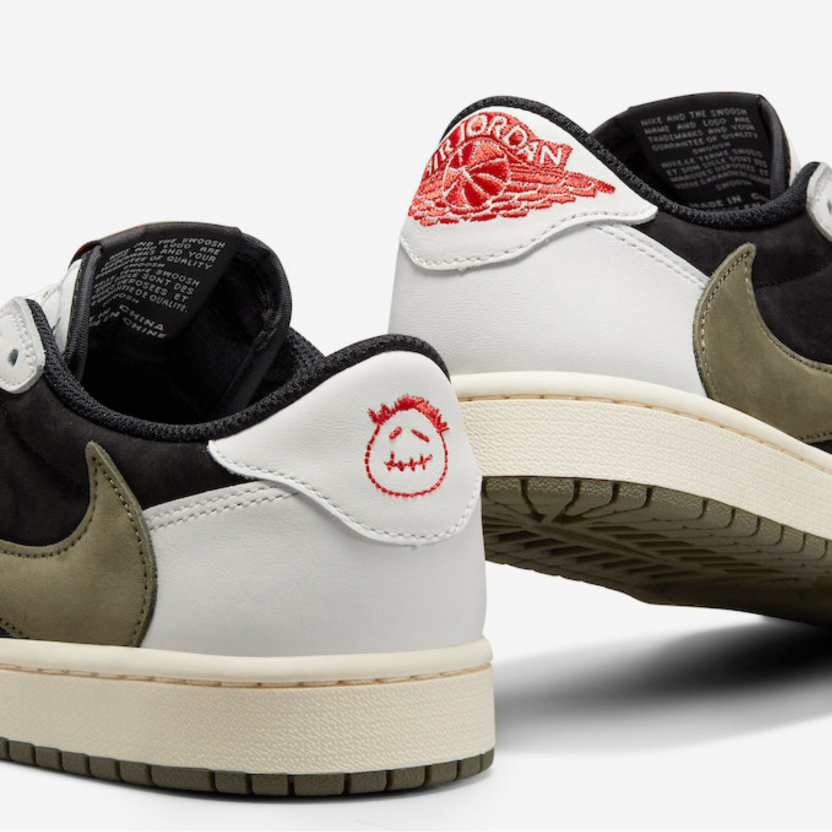 Travis Scott x Air Jordan 1 Low Olive DZ4137 106 McKickz