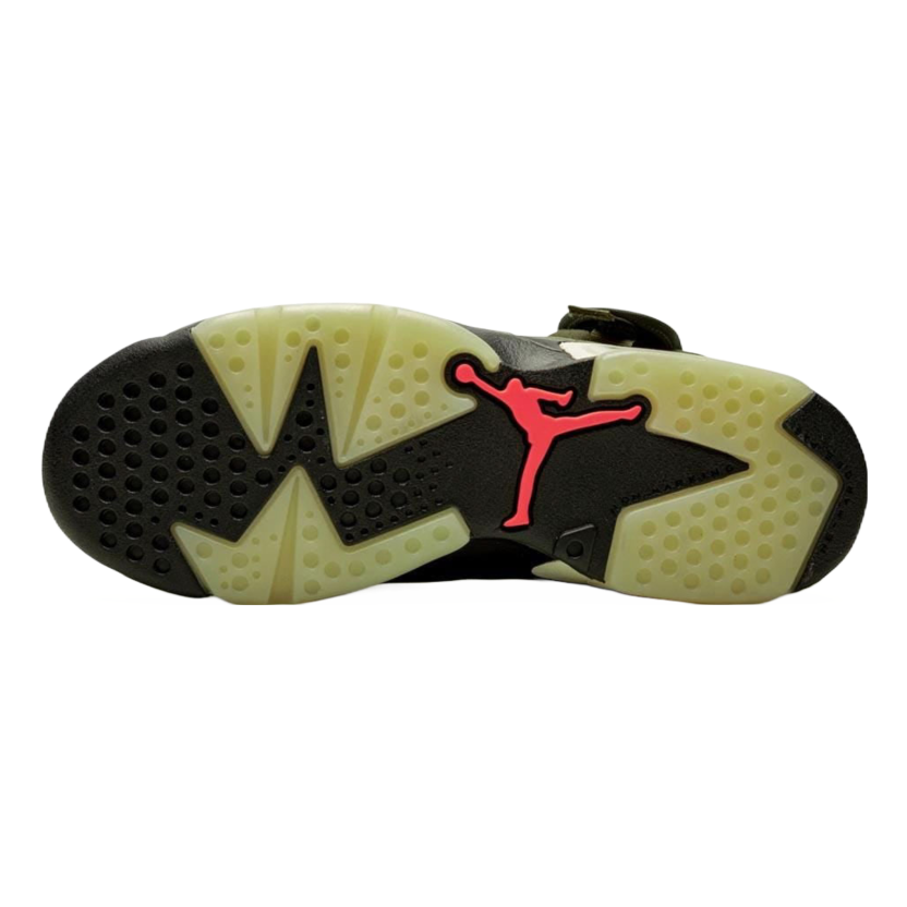 Travis Scott x Air Jordan 6 GS Olive McKickz