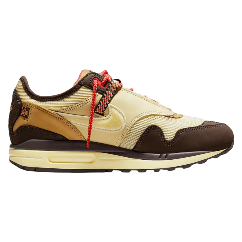 Nike air max 1 sales trainers baroque brown golden beige