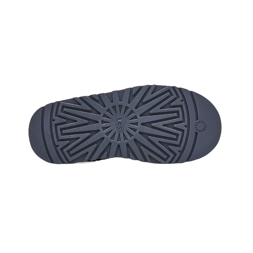 Blue uggs sales with white bottom