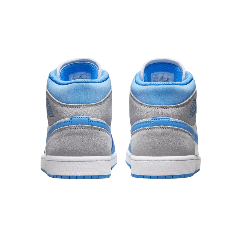 Jordan 1 hot sale grey and blue