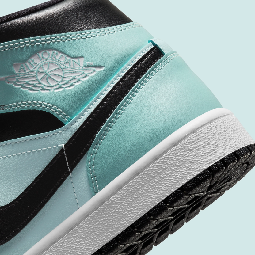 Jordan 1 mid teal tint hot sale