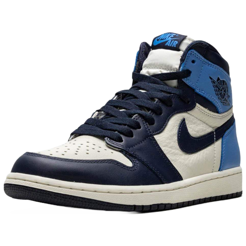 Air jordan hot sale 1 obsidian