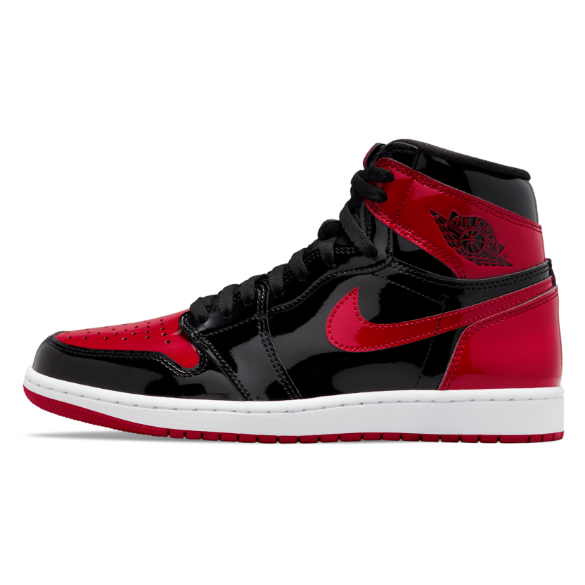 Air Jordan 1 Retro High Patent Bred 555088 063 McKickz