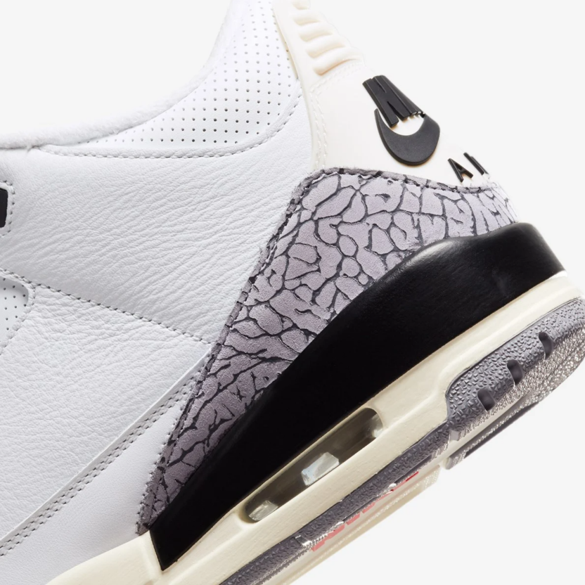 Nike air jordan 3 online retro white cement