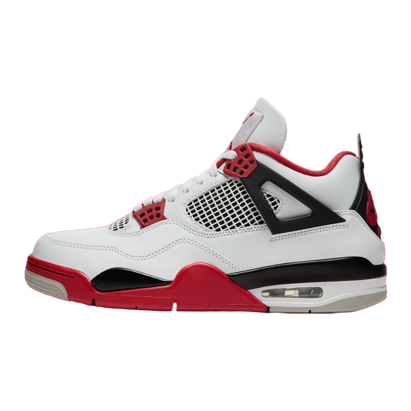 Jordan retro hot sale 4 mens red