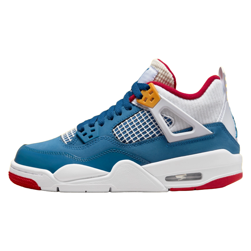 Orange white and blue 2025 jordans