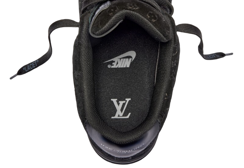 Nike, Louis Vuitton Louis Vuitton X Nike Air Force 1 Black
