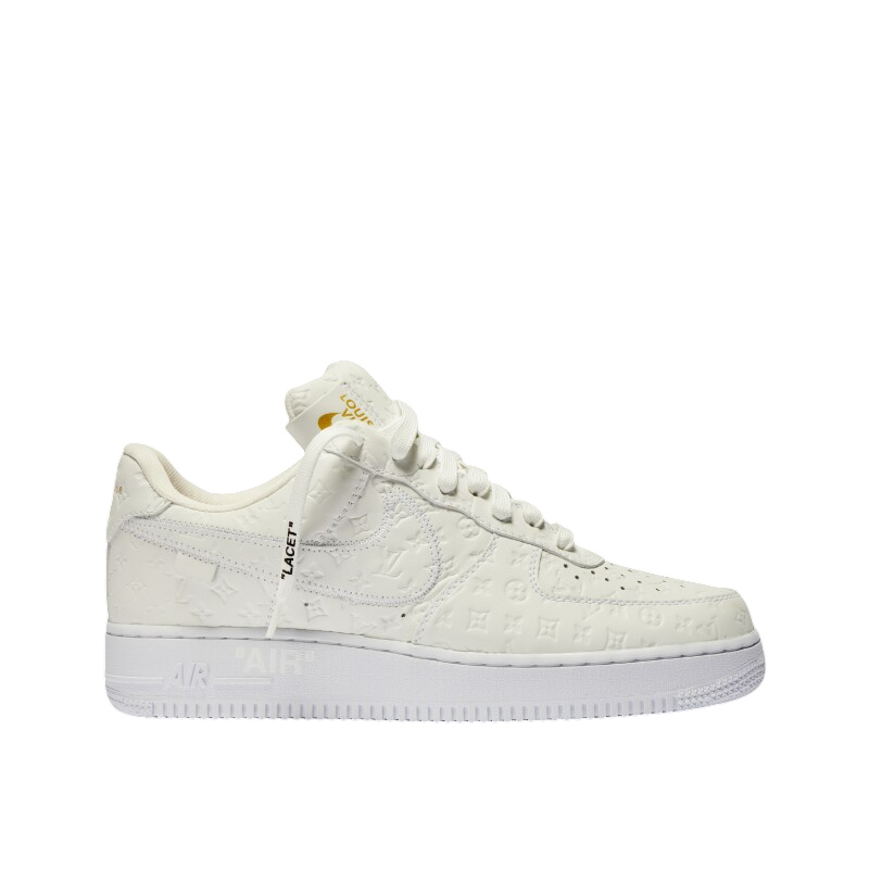 A view of The Louis Vuitton and Nike expression of the “Air Force